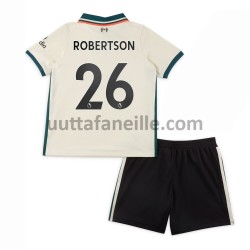 Jalkapallo Pelipaitoja Liverpool Andrew Robertson 26 Lasten Vieraspeliasu 2021-2022 Lyhythihainen