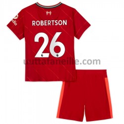 Jalkapallo Pelipaitoja Liverpool Andrew Robertson 26 Lasten Kotipeliasu 2021-2022 Lyhythihainen