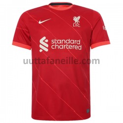Jalkapallo Pelipaitoja Liverpool Kotipeliasu 2021-2022 Lyhythihainen