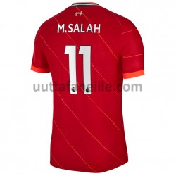 Jalkapallo Pelipaitoja Liverpool M.Salah 11 Kotipeliasu 2021-2022 Lyhythihainen