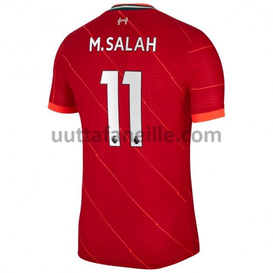 Jalkapallo Pelipaitoja Liverpool M.Salah 11 Kotipeliasu 2021-2022 Lyhythihainen