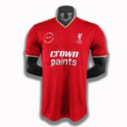 Jalkapallo Pelipaitoja Liverpool Retro Kotipeliasu 1985-1986 Lyhythihainen