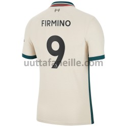 Jalkapallo Pelipaitoja Liverpool Roberto Firmino 9 Vieraspeliasu 2021-2022 Lyhythihainen