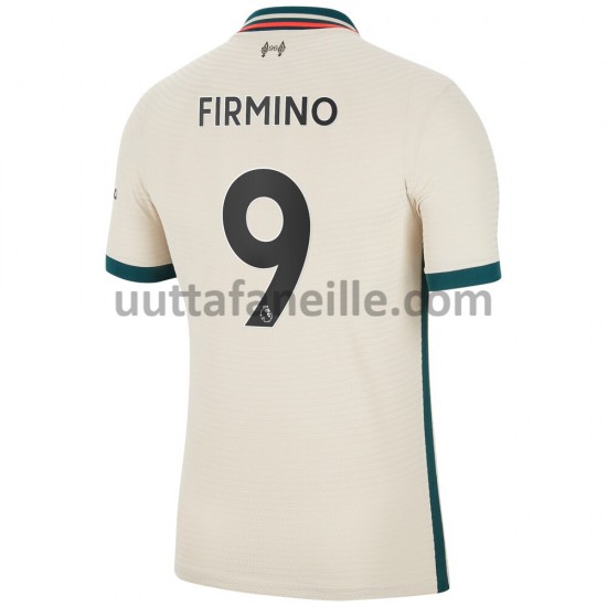 Jalkapallo Pelipaitoja Liverpool Roberto Firmino 9 Vieraspeliasu 2021-2022 Lyhythihainen