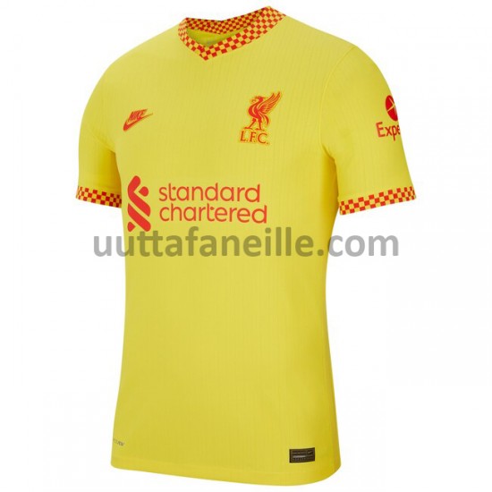Jalkapallo Pelipaitoja Liverpool Kolmas peliasu 2021-2022 Lyhythihainen