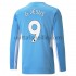 Jalkapallo Pelipaitoja Manchester City Gabriel Jesus 9 Kotipeliasu 2021-2022 Pitkähihainen