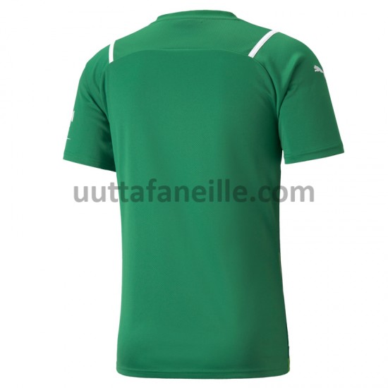 Jalkapallo Pelipaitoja Manchester City Maalivahti Vieraspeliasu 2021-2022 Lyhythihainen