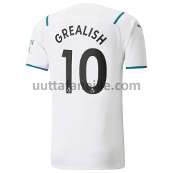 Jalkapallo Pelipaitoja Manchester City Jack Grealish 10 Vieraspeliasu 2021-2022 Lyhythihainen