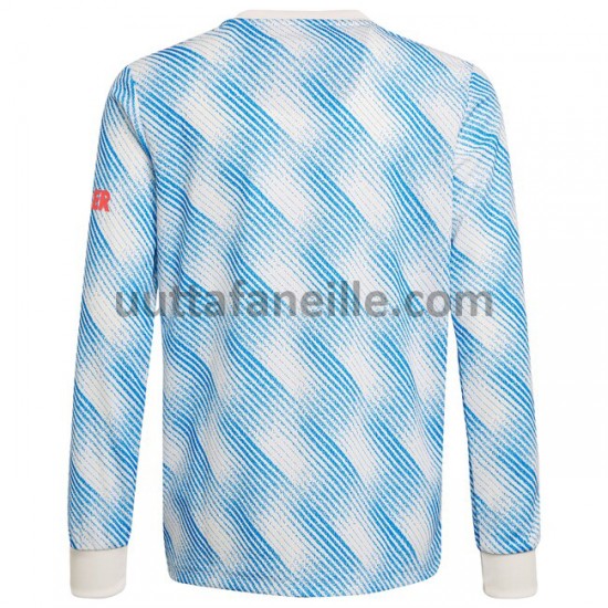 Jalkapallo Pelipaitoja Manchester United Vieraspeliasu 2021-2022 Pitkähihainen