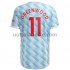 Jalkapallo Pelipaitoja Manchester United Mason Greenwood 11 Vieraspeliasu 2021-2022 Lyhythihainen