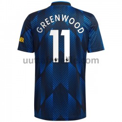 Jalkapallo Pelipaitoja Manchester United Mason Greenwood 11 Kolmas peliasu 2021-2022 Lyhythihainen