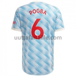 Jalkapallo Pelipaitoja Manchester United Paul Pogba 6 Vieraspeliasu 2021-2022 Lyhythihainen
