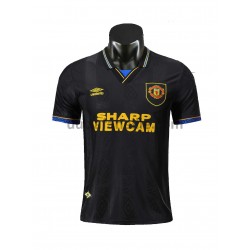 Jalkapallo Pelipaitoja Manchester United Retro Vieraspeliasu 1994 Lyhythihainen