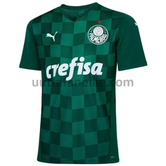 Jalkapallo Pelipaitoja Palmeiras Kotipeliasu 2021-2022 Lyhythihainen