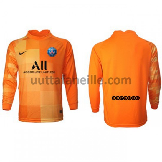 Jalkapallo Pelipaitoja Paris Saint-Germain Maalivahti Kotipeliasu 2021-2022 Pitkähihainen