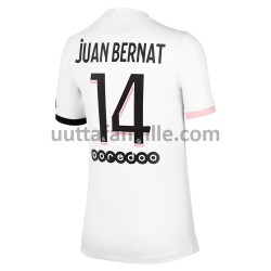 Jalkapallo Pelipaitoja Paris Saint-Germain Juan Bernat 14 Vieraspeliasu 2021-2022 Lyhythihainen