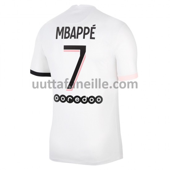 Jalkapallo Pelipaitoja Paris Saint-Germain Kylian Mbappé 7 Vieraspeliasu 2021-2022 Lyhythihainen