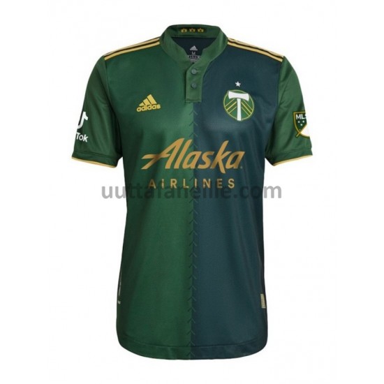 Jalkapallo Pelipaitoja Portland Timbers Kotipeliasu 2022 Lyhythihainen