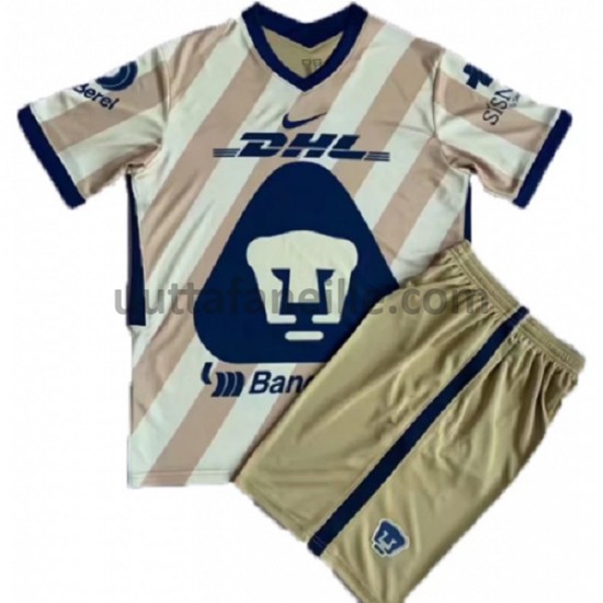 Jalkapallo Pelipaitoja Pumas UNAM Lasten Kolmas peliasu 2021-2022 Lyhythihainen