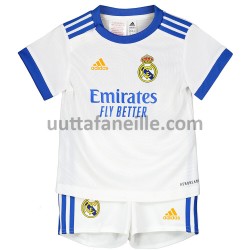 Jalkapallo Pelipaitoja Real Madrid Lasten Kotipeliasu 2021-2022 Lyhythihainen