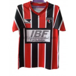 Jalkapallo Pelipaitoja São Paulo Retro Vieraspeliasu 1991 Lyhythihainen