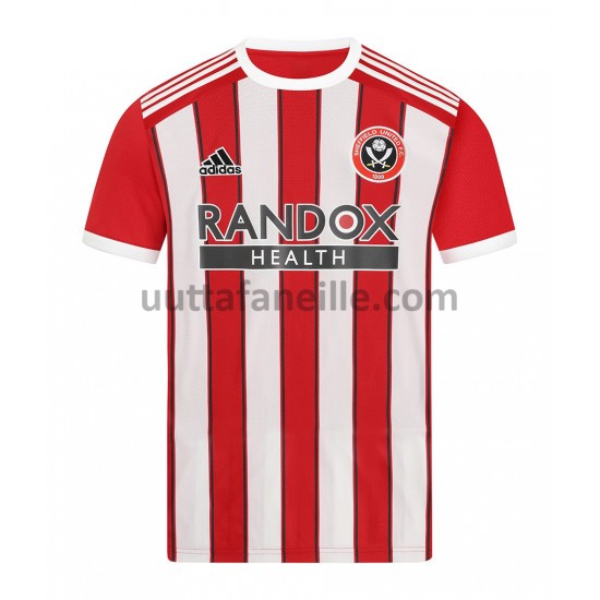 Jalkapallo Pelipaitoja Sheffield United Kotipeliasu 2021-2022 Lyhythihainen