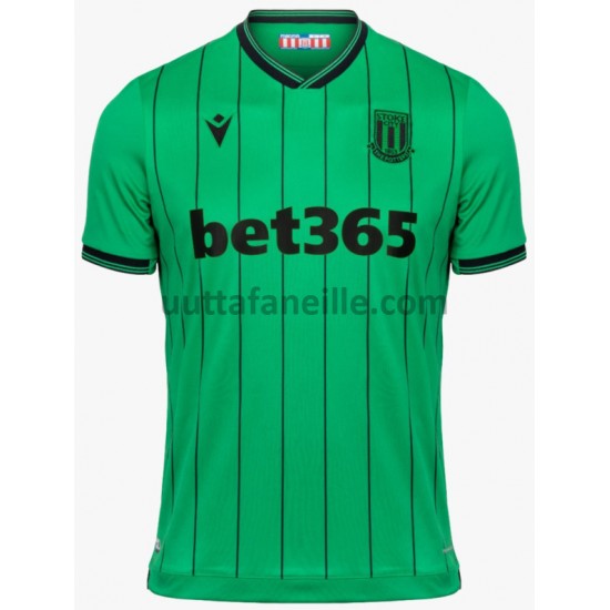 Jalkapallo Pelipaitoja Stoke City Vieraspeliasu 2021-2022 Lyhythihainen