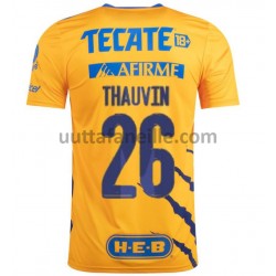 Jalkapallo Pelipaitoja Tigres UANL Florian Thauvin 26 Kotipeliasu 2021-2022 Lyhythihainen