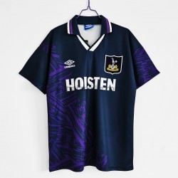 Jalkapallo Pelipaitoja Tottenham Hotspur Retro Vieraspeliasu 1994-1995 Lyhythihainen