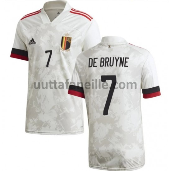 Jalkapallo Pelipaitoja Belgia De Bruyne 7 Vieraspeliasu Euro 2020 Lyhythihainen
