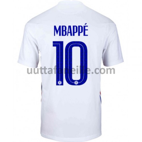 Jalkapallo Pelipaitoja Ranska Kylian Mbappé 10 Vieraspeliasu Euro 2020 Lyhythihainen