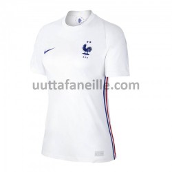 Jalkapallo Pelipaitoja Ranska Nainen Vieraspeliasu Euro 2020 Lyhythihainen