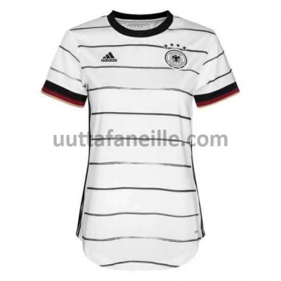 Jalkapallo Pelipaitoja Saksa Nainen Kotipeliasu Euro 2020 Lyhythihainen