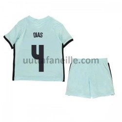 Jalkapallo Pelipaitoja Portugali Ruben Dias 4 Lasten Vieraspeliasu Euro 2020 Lyhythihainen