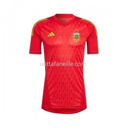 Jalkapallo Pelipaitoja Argentiina Maalivahti Mies Vieraspeliasu MM-kisat 2022 Lyhythihainen