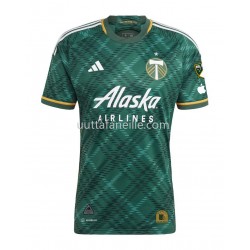 Jalkapallo Pelipaitoja Portland Timbers Mies Kotipeliasu 2023-2024 Lyhythihainen