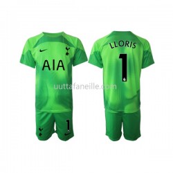 Jalkapallo Pelipaitoja Tottenham Hotspur Hugo Lloris 1 Maalivahti Lasten Vieraspeliasu 2022-2023 Lyhythihainen