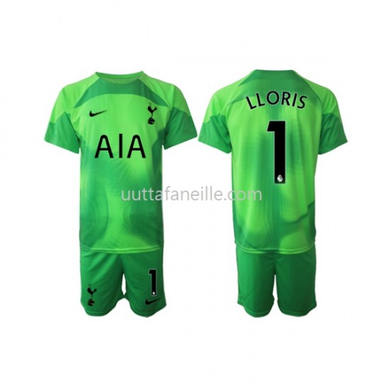 Jalkapallo Pelipaitoja Tottenham Hotspur Hugo Lloris 1 Maalivahti Lasten Vieraspeliasu 2022-2023 Lyhythihainen