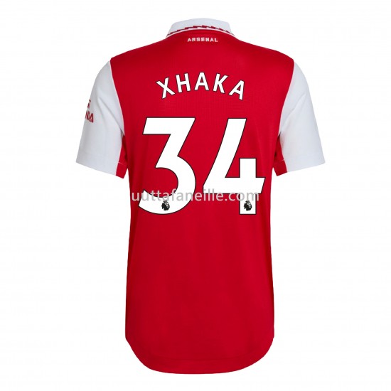 Jalkapallo Pelipaitoja Arsenal Xhaka 34 Kotipeliasu 2022-2023 Lyhythihainen