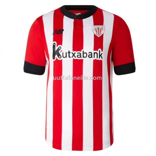 Jalkapallo Pelipaitoja Athletic Bilbao Kotipeliasu 2022-2023 Lyhythihainen
