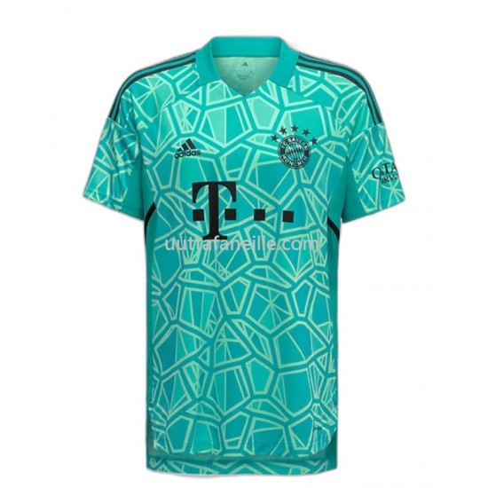 Jalkapallo Pelipaitoja Bayern München Maalivahti Kotipeliasu 2022-2023 Lyhythihainen