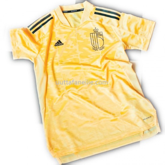 Jalkapallo Pelipaitoja Belgia Nainen Vieraspeliasu 2022 Lyhythihainen