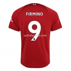 Jalkapallo Pelipaitoja Liverpool Firmino 9 Kotipeliasu 2022-2023 Lyhythihainen