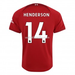 Jalkapallo Pelipaitoja Liverpool Henderson 14 Kotipeliasu 2022-2023 Lyhythihainen