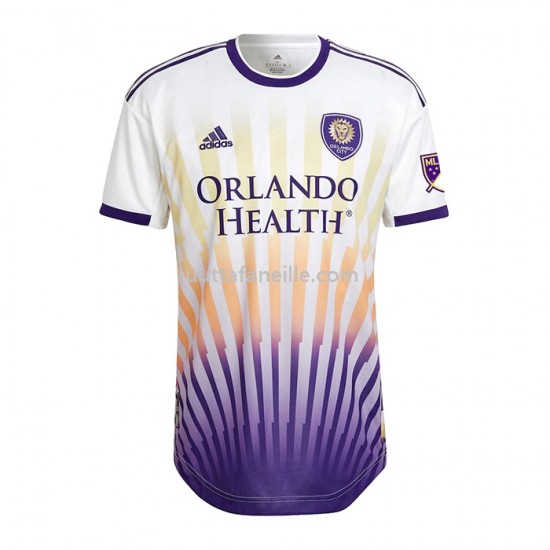 Jalkapallo Pelipaitoja Orlando City Vieraspeliasu 2022-2023 Lyhythihainen