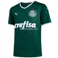 Jalkapallo Pelipaitoja Palmeiras Kotipeliasu 2022-2023 Lyhythihainen