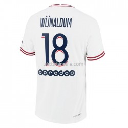Jalkapallo Pelipaitoja Paris Saint-Germain Georginio Wijnaldum 18 Neljäs peliasu 2021-2022 Lyhythihainen