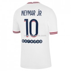 Jalkapallo Pelipaitoja Paris Saint-Germain Neymar Jr 10 Neljäs peliasu 2021-2022 Lyhythihainen