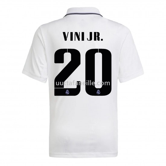 Jalkapallo Pelipaitoja Real Madrid Vini Jr. 20 Kotipeliasu 2022-2023 Lyhythihainen