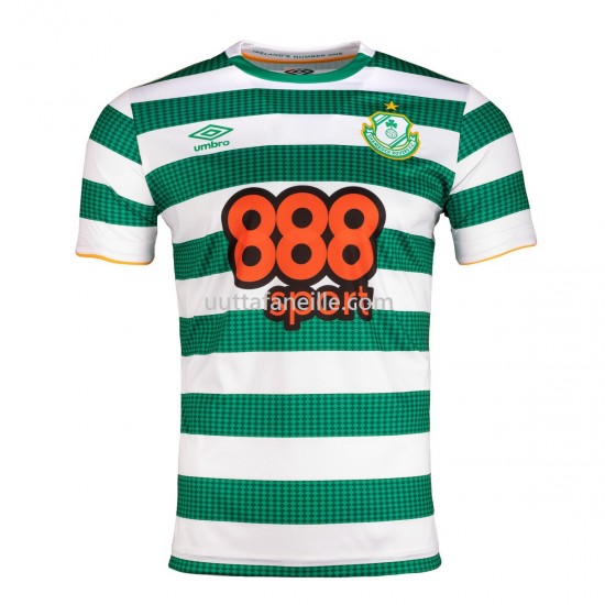 Jalkapallo Pelipaitoja Shamrock Rovers Kotipeliasu 2021-2022 Lyhythihainen